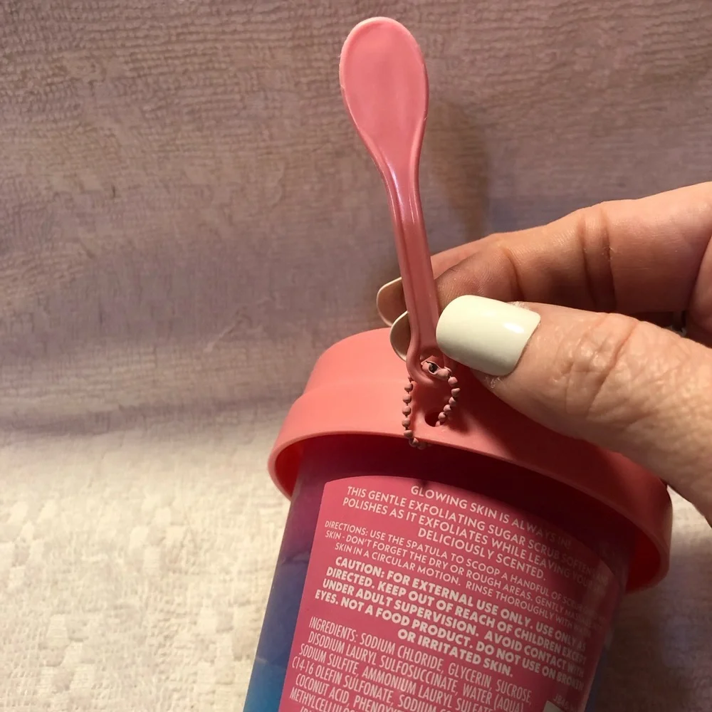 Justice Sweet Dreamer cotton candy sugar scrub sorbet body scrub